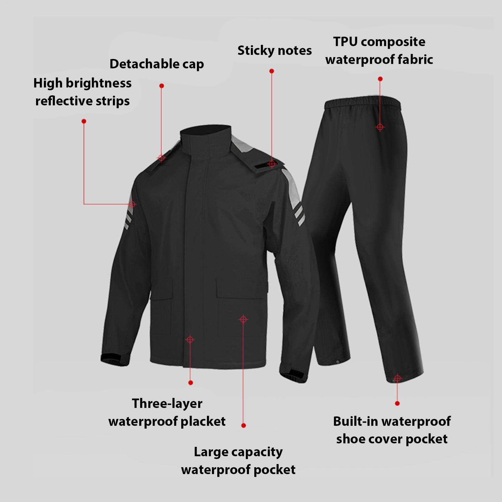 Waterproof Rain Suits for Men  - Fishing Rain Suit review and price