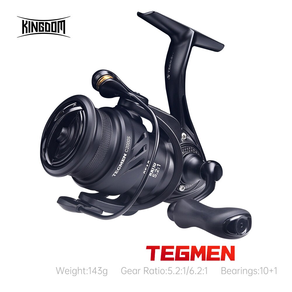 Kingdom Tegmen 5.2:1 6.2:1 143 - Daiwa Reel Fuego review and price