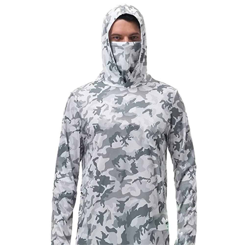 Summer Fishing Hoodies Men Jer - Fishing Shirt Uv Protection review and price