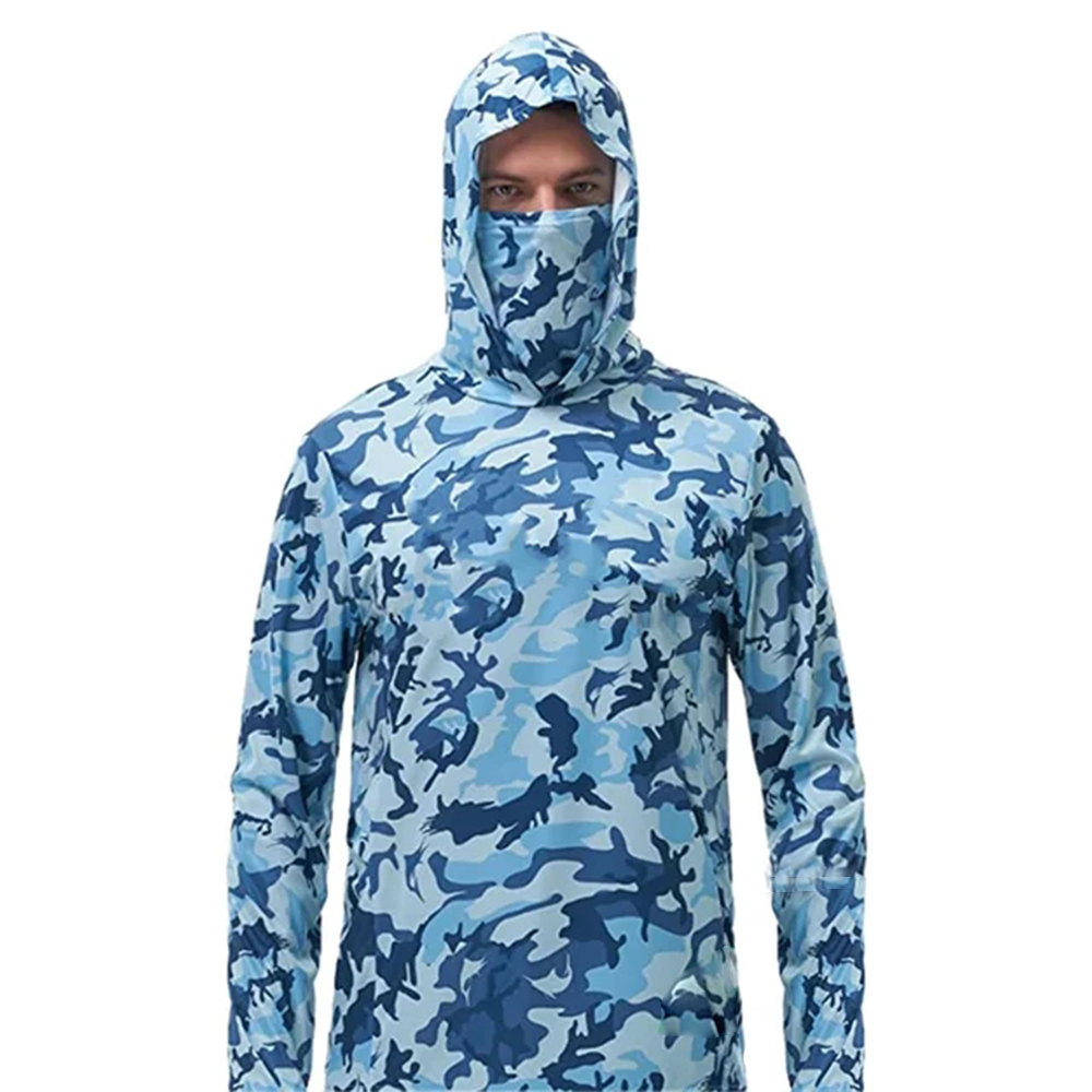 Summer Fishing Hoodies Men Jer - Fishing Shirt Uv Protection review and price