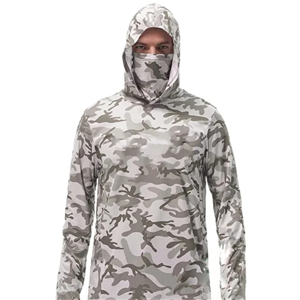 Summer Fishing Hoodies Men Jer - Fishing Shirt Uv Protection review and price