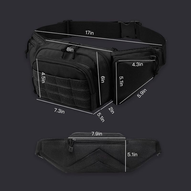600D Oxford Multi-Pocket Waist - Fishing Belt review and price