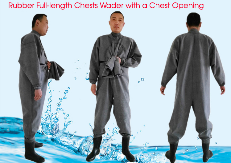 1mm Men Women Rubber Wader Sui - Fishing Rain Suit review and price